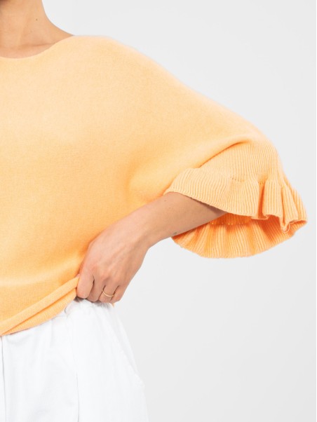 Megztinis-IT-SW-99244.65-šviesiai oranžinis