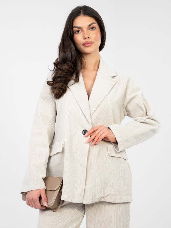 Švarkas-IT-MA-FL9958.90-šviesiai smėlio spalvos