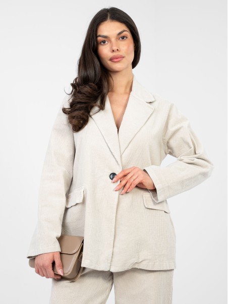 Švarkas-IT-MA-FL9958.90-šviesiai smėlio spalvos