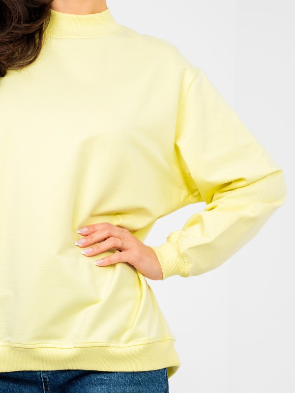 Bluza-RV-BL-5185.93P-jasny żółty