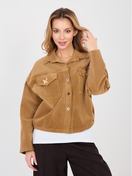 Kurtka-IT-KR-FL10163.10-camelowy