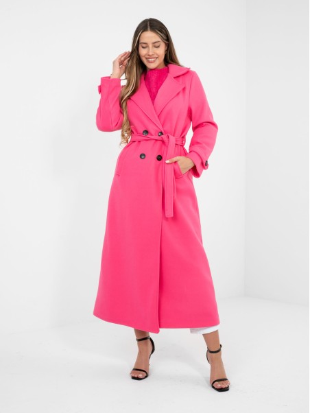 Płaszcz-IT-PL-97035.17-fluo różowy