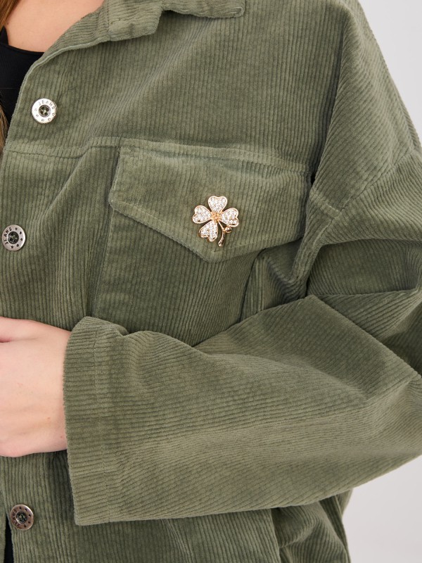 Švarkas-IT-KR-FL10163.46-chaki spalvos