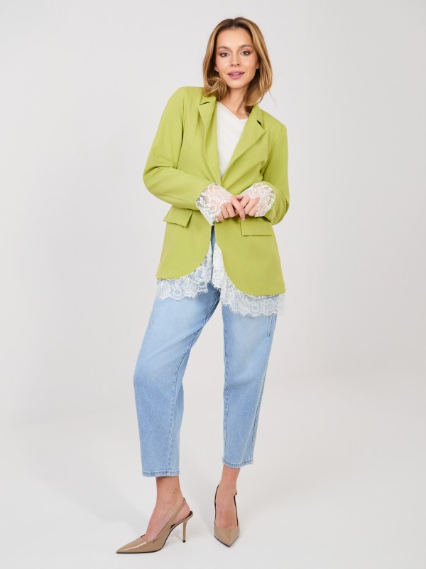 Švarkas-IT-MA-60155.36-lime