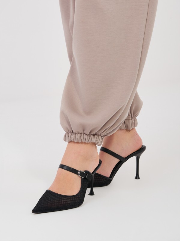 Spodnie-IT-SP-9995.12P-ciemny bezowy