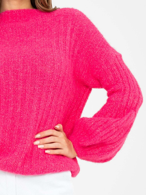 Sweter-MI-SW-9642.01-fuksjowy