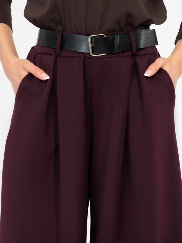 Spodnie-IT-SP-17872.29-ciemny fioletowy