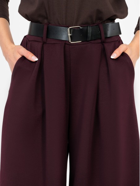 Spodnie-IT-SP-17872.29-ciemny fioletowy