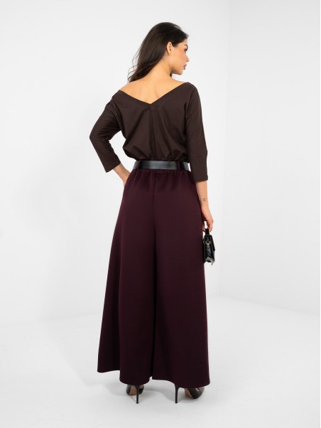 Spodnie-IT-SP-17872.29-ciemny fioletowy