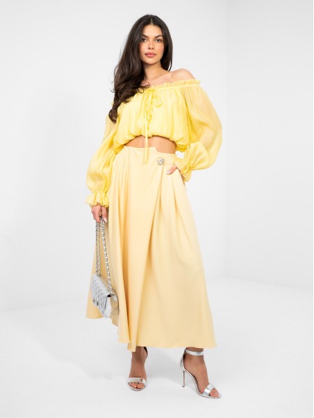 Sijonas-IT-SD-81036.82-šviesiai geltonas