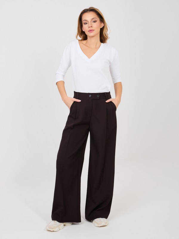 Spodnie-IT-SP-FL9020-1.69-ciemny brązowy