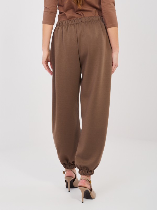 Spodnie-IT-SP-9995.16P-brązowy 2