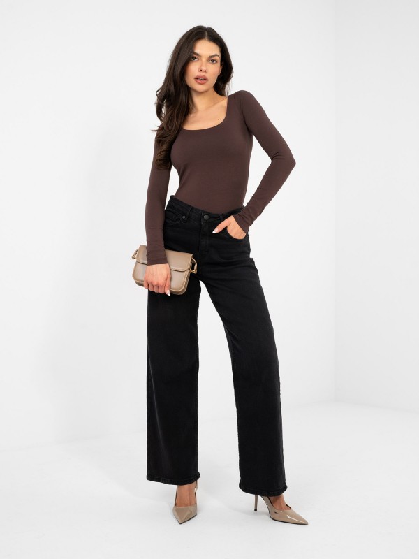 Bluzka-RV-BZ-A1193.26-ciemny brązowy