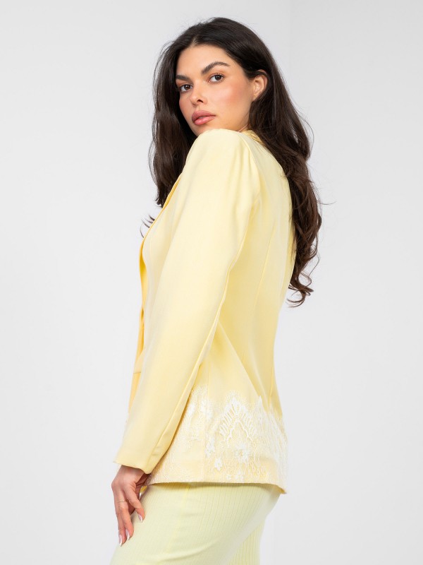 Švarkas-IT-MA-60128.07-šviesiai geltonas