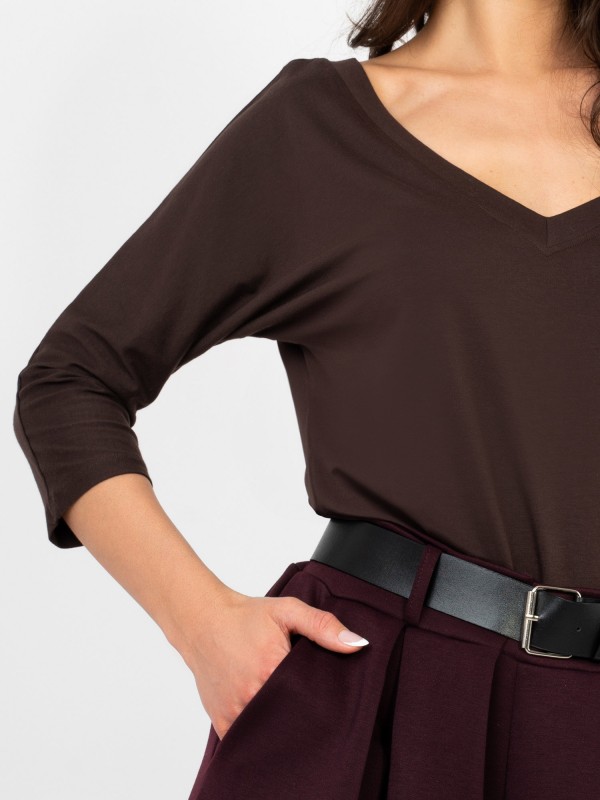 Palaidinė-RV-BZ-A1189.24-tamsiai rudos spalvos