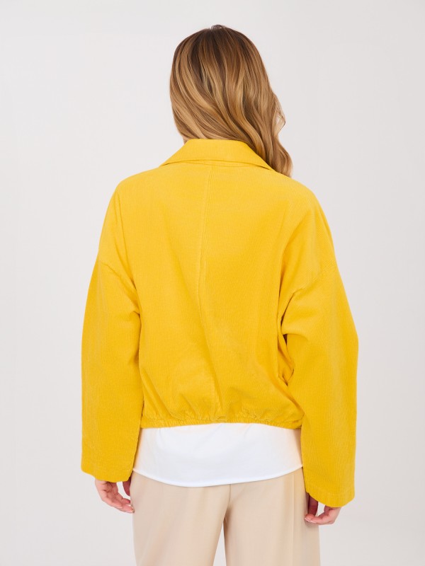 Kurtka-IT-KR-FL10163.10-ciemny żółty 2