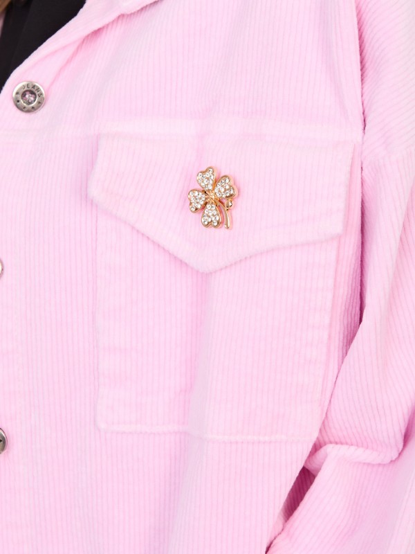 Kurtka-IT-KR-FL10163.10-jasny różowy