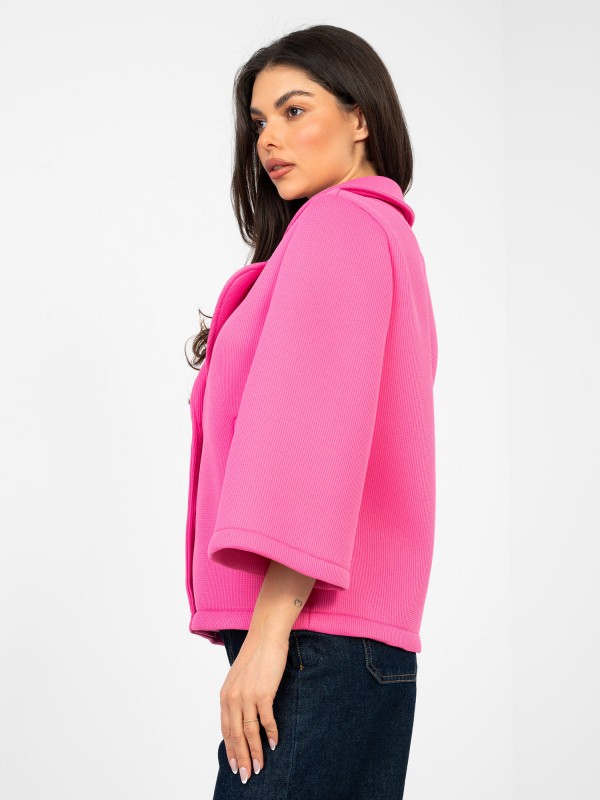 Kurtka-IT-KR-95965.18-ciemny różowy