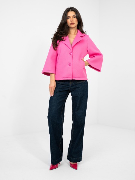 Kurtka-IT-KR-95965.18-ciemny różowy