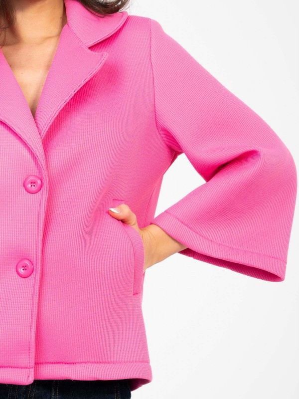 Kurtka-IT-KR-95965.18-ciemny różowy