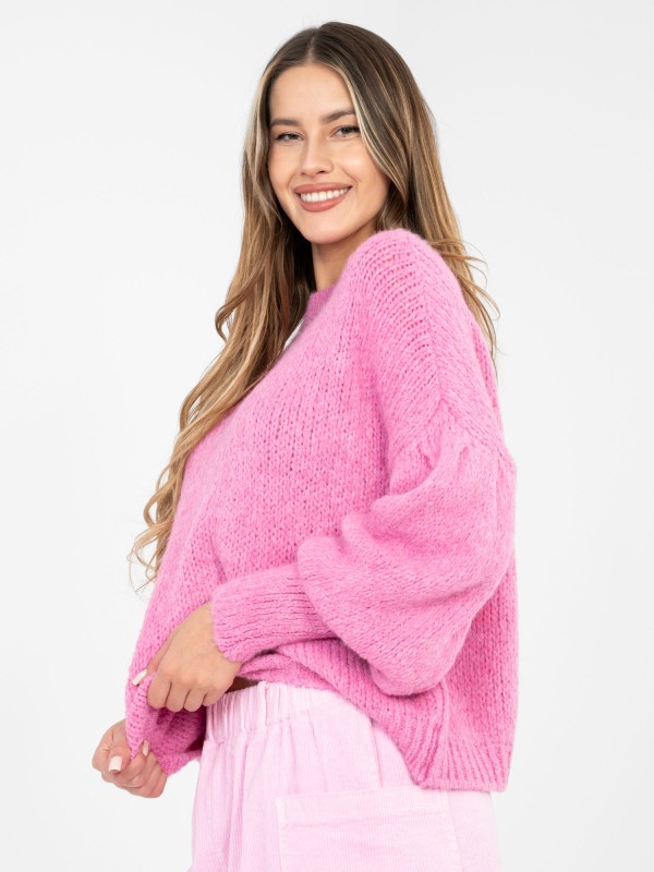 Sweter-MI-SW-0302.18-różowy
