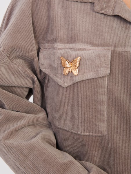 Striukė-IT-KR-FL10163.46-tamsiai smėlio spalvos