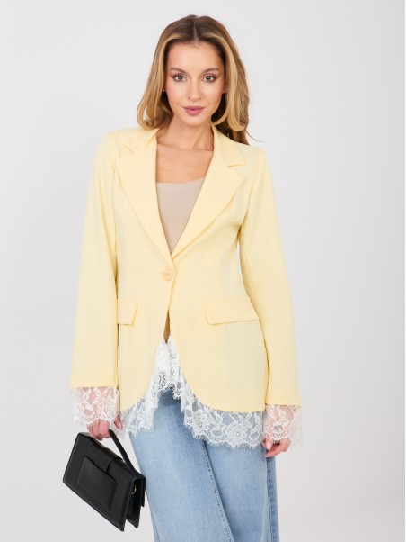 Švarkas-IT-MA-60155.36-šviesiai geltonas