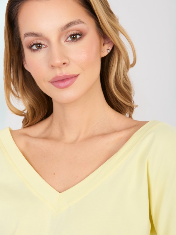 Bluzka-RV-BZ-A1189.24-jasny żółty