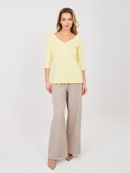 Bluzka-RV-BZ-A1189.24-jasny żółty