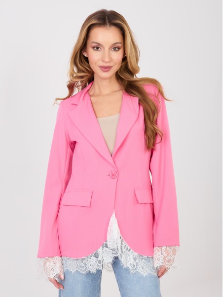 Švarkas-IT-MA-60155.36-rožinis