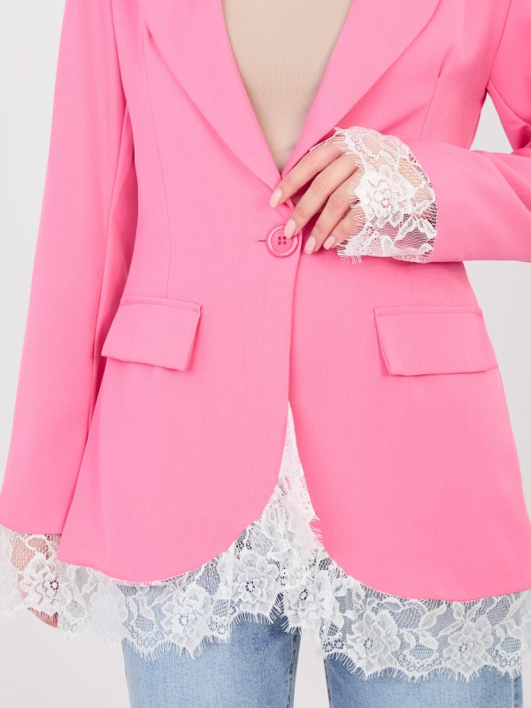 Švarkas-IT-MA-60155.36-rožinis