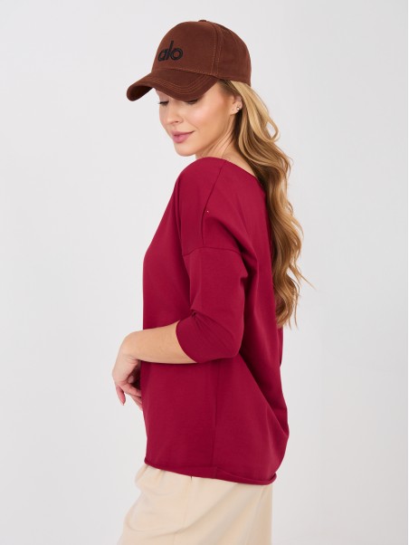 Bluzka-RV-BZ-A1187.36-bordowy