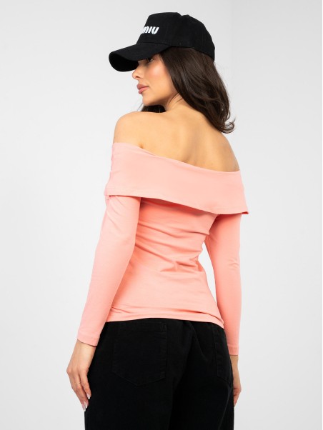 Bluzka-RV-BZ-A1194.25-brzoskwiniowy