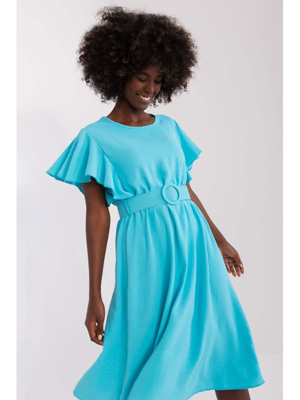 Suknelė-LK-SK-508646.13P-šviesiai mėlyna