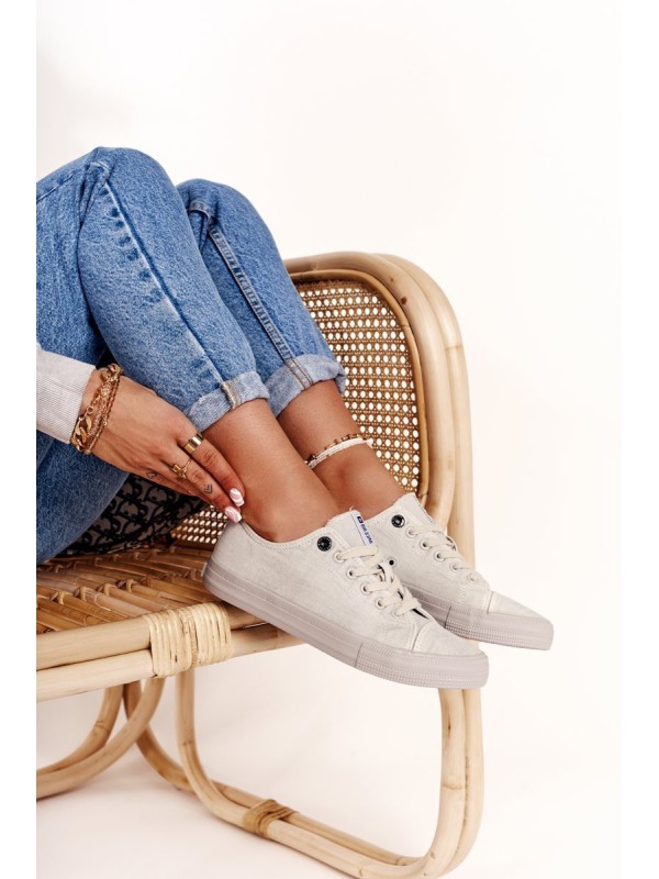 Women's Low Sneakers Big Star DD274439 Grey