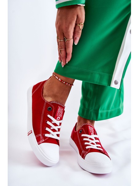 Women's Big Star Sneakers FF274089 Red