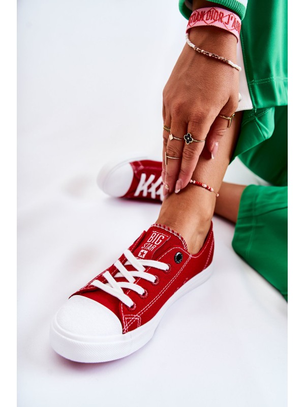 Women's Big Star Sneakers FF274089 Red