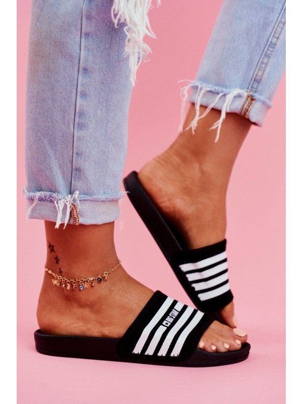 Women's Slippers Big Star FF274A353 Black 2