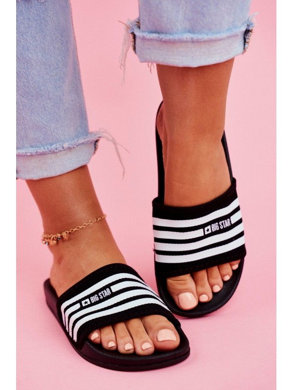 Women's Slippers Big Star FF274A353 Black