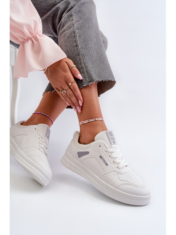 Women's Sport Shoes Sneakers Big Star MM274354 White 2