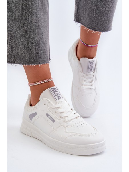 Women's Sport Shoes Sneakers Big Star MM274354 White