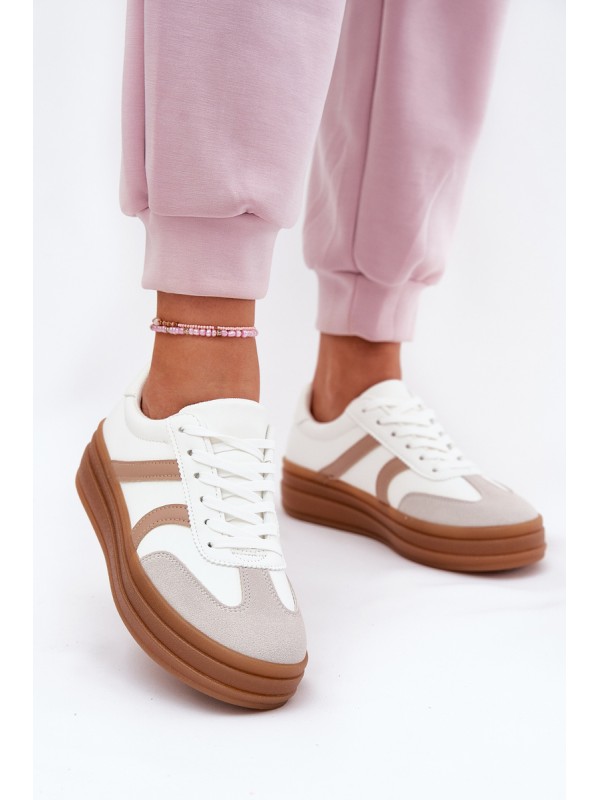 Women's Platform Sneakers White Tolianna