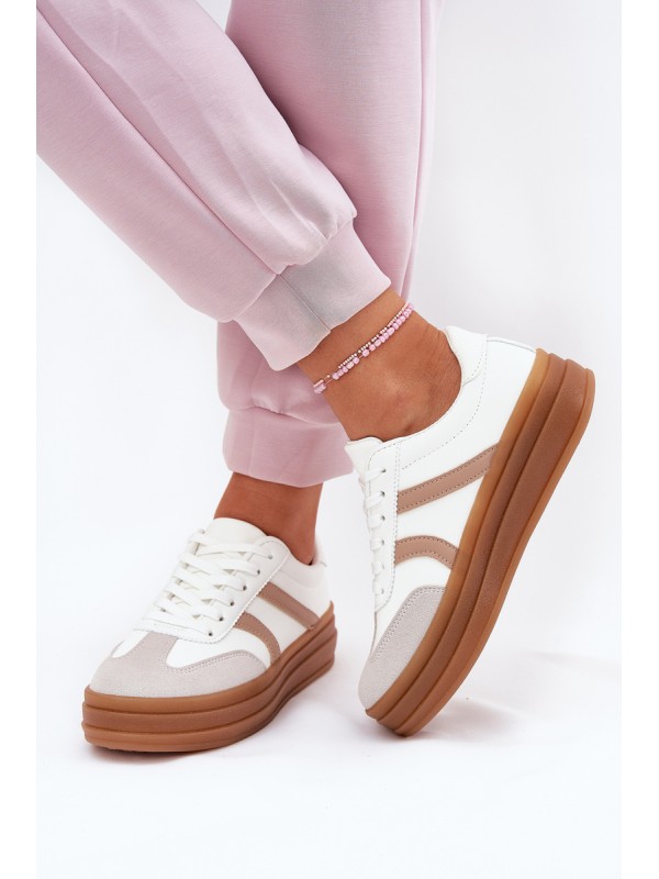 Women's Platform Sneakers White Tolianna