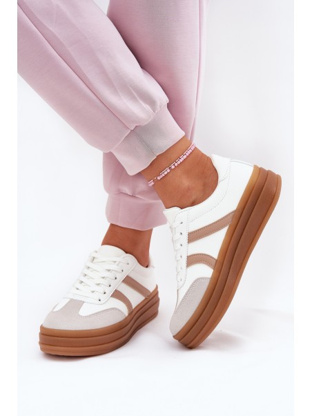 Women's Platform Sneakers White Tolianna