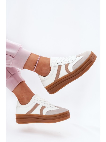Women's Platform Sneakers White Tolianna