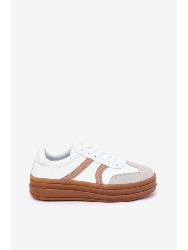 Women's Platform Sneakers White Tolianna