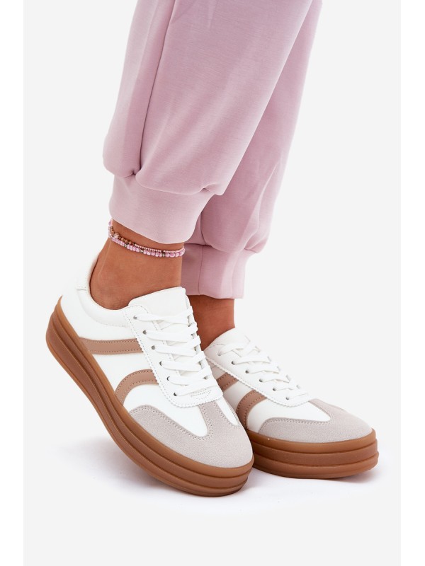 Women's Platform Sneakers White Tolianna