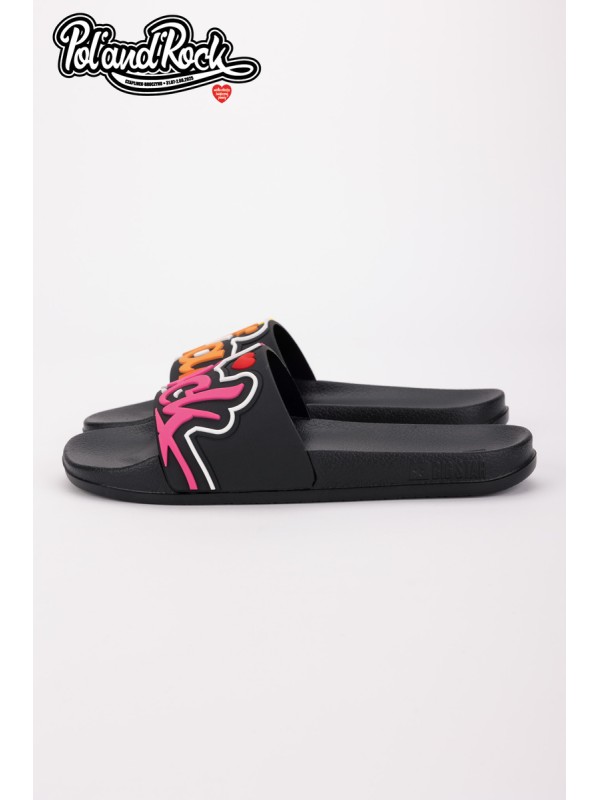 Flip flops Pol'and'Rock Festival X Big Star SS174508 Black