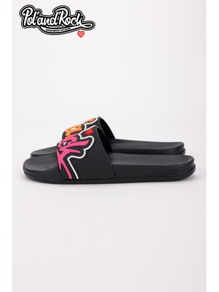Flip flops Pol'and'Rock Festival X Big Star SS174508 Black