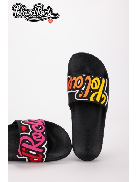 Flip flops Pol'and'Rock Festival X Big Star SS174508 Black